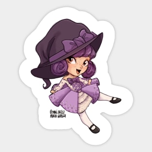 Witch art Sticker